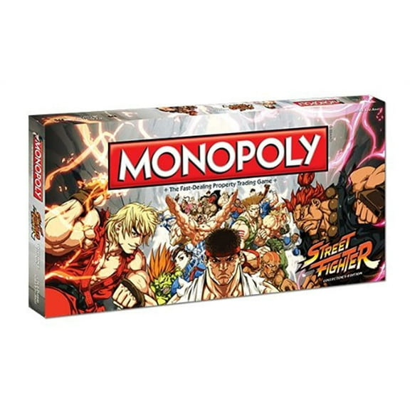 Monopoly: Street Fighter Edition Mosf Board Game, by USAopoly
