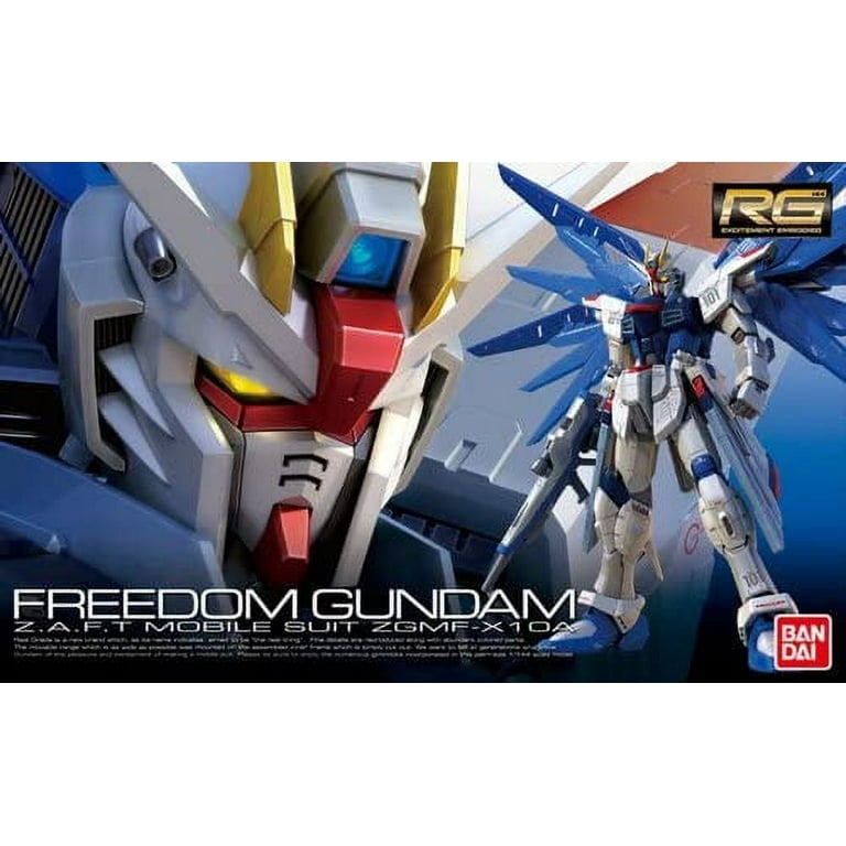 Gundam SEED: #5 Freedom Gundam RG 1/144 Scale Plastic Model