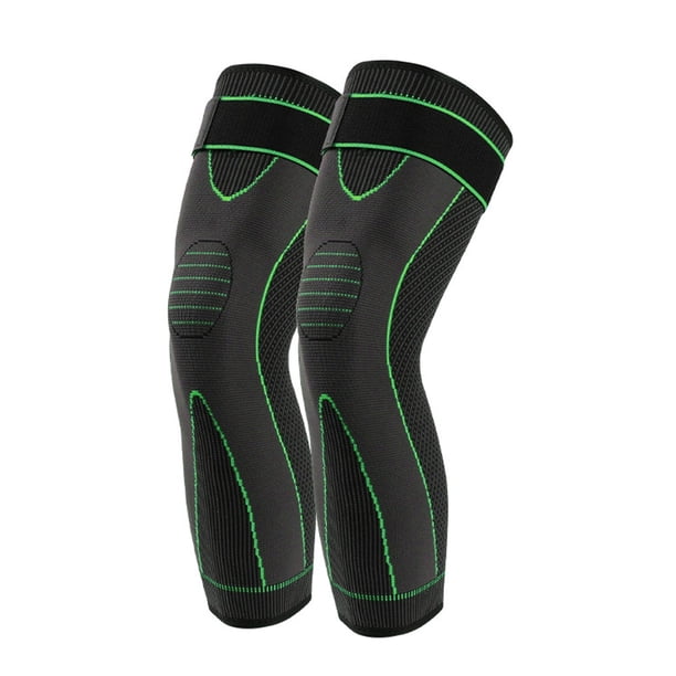Rodilleras extralargas para apoyo de piernas para baloncesto, fútbol, dolor de rodilla, entrenamiento MFZFUKR CPB-DE-SSW377-8