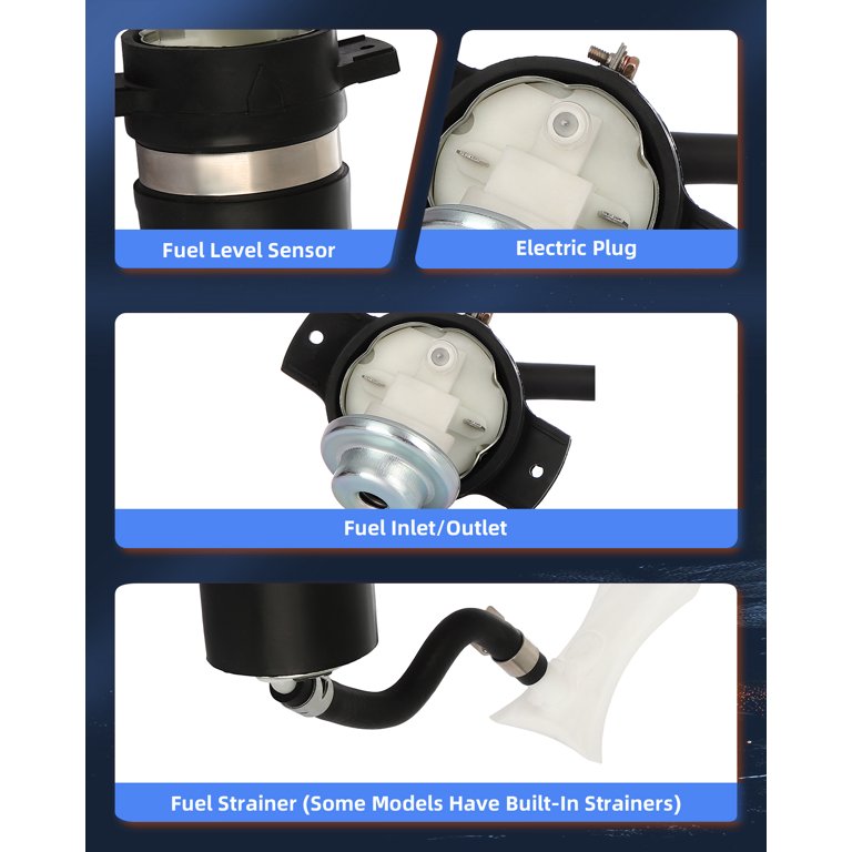 ECCPP Fuel Pump Assembly Replacement for Nissan 300ZX 2+2 1990