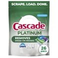 thumbnail image 1 of Detergente Lavavajillas Cascade Platinum, Remueve Pegada sin Pre-lavar 26 Cápsulas, 1 of 5