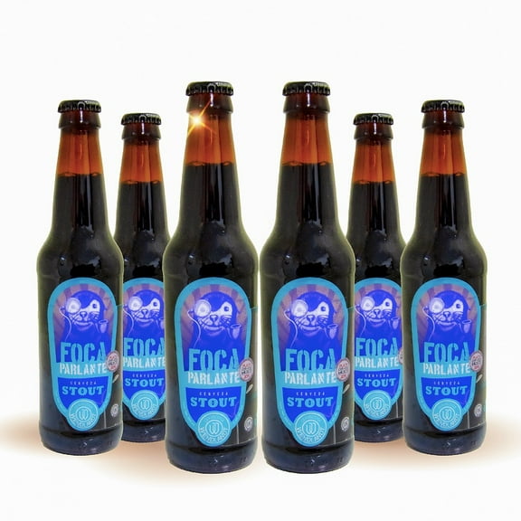 Six Pack Cerveza Artesanal Wendlandt Foca Parlante 355ml C/u Wendlandt cerveza estilo American Stout