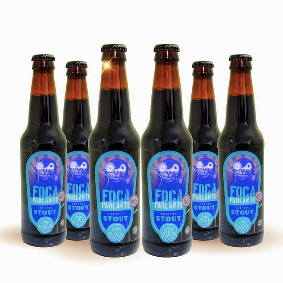 Six Pack Cerveza Artesanal Wendlandt Foca Parlante 355ml C/u Wendlandt cerveza estilo American Stout