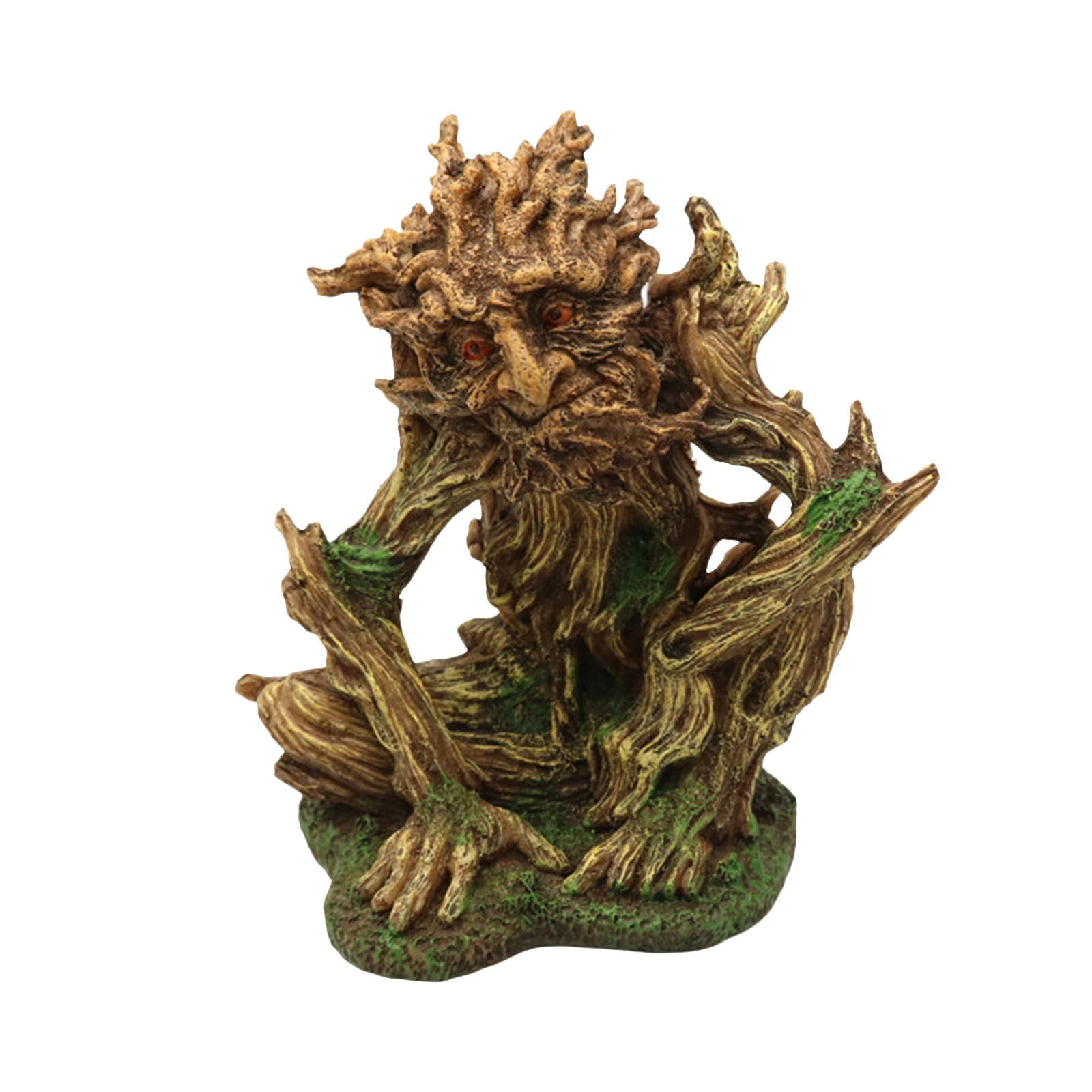 YAZHPA Aquarium Decoration， Artificial Tree Hideout Aquarium Landscaping Simulation Driftwood Fish Tank Resin Decoration For Aquarium Tree Root Log Ornament Decoration