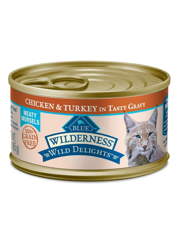 Blue Buffalo Cat Food in Blue Buffalo