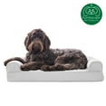 thumbnail image 3 of FurHaven Pet Products Quilted Memory Top Sofa Pet Bed for Dogs & Cats - Silver Gray, Medium, 3 of 13