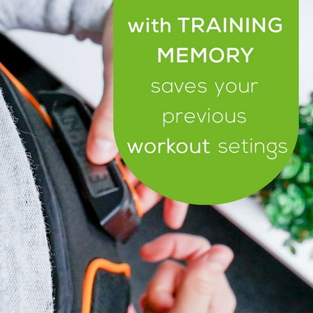 Beurer Muscle Training EMS Belt, Portable Muscle Stimulator, 5 Programs for Men and Women, EM37