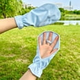 thumbnail image 6 of Yhmxh UPF 50+ Sun Protection Driving Gloves, Fingerless Touch Screen UV Protection Mittens with Flip Cover, Breathable Lightweight Anti-UV Sun Sleeves Gloves for Women Cycling Driving Outdoor, 6 of 6