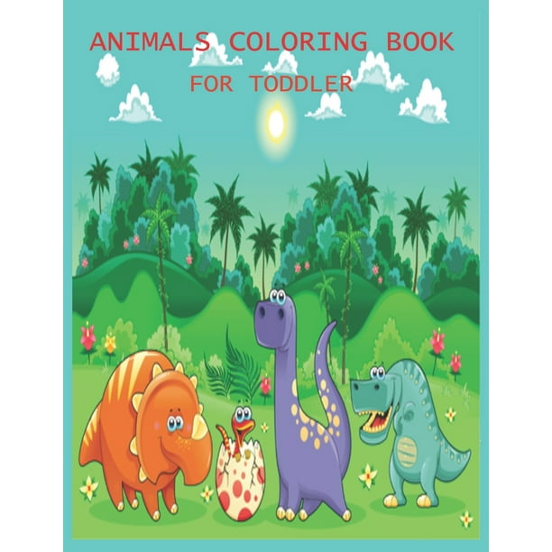 Download Animals Coloring Book For Toddler Stuffed Animals An Adorable Coloring Book With Cute Animals Playful Kids And Fun Scenes For Relaxation Paperback Walmart Com Walmart Com