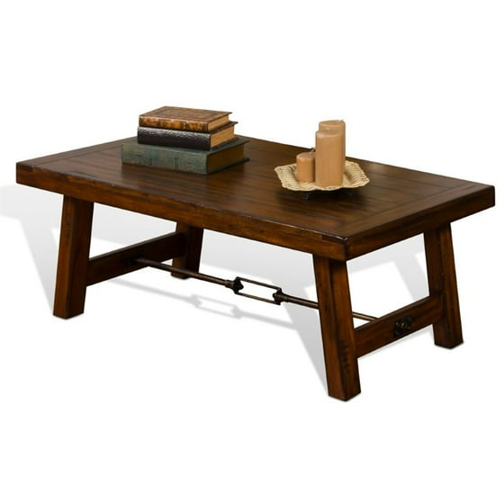 Sunny Designs Tuscany Coffee Table In Vintage Mocha