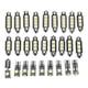 thumbnail image 1 of Kit de 27 luces LED blancas yuxing para Clase E W211 2002-2008 blanco, 1 of 5