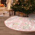 thumbnail image 5 of Sikiie Easter Bunny Nativity Christmas Tree Skirt, Jesus Christian Winter Holiday Tree Mat Decoration(30-48IN)30", 5 of 6