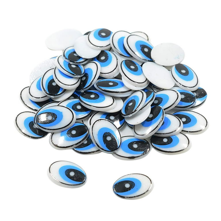  Plastic Eye Patch Doll Making Screw Eye Crafting Animal  Eyeglasses Plactic Eyes Doll Making Wiggly Eyes for Crafts Toy Binoculars  Blue Eye Contacts Doll Lashes