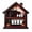 D, variant on AZXY Halloween Decorations, Ghost Bat Pumpkin Double Layer Haunted House Wooden Cutout, Detailed Haunted House Decor & Tabletop Decor, Dual Use Wall Shelf Accents, for Mantel Styling, Entryway Layout