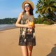 thumbnail image 3 of Fotbe Vintage Peonies Rustic Charm Vestido de Verano sin Mangas para Mujer – Vestido Midi Línea A, Estilo Camiseta Floral, Vestido Playero Casual y Fluido, 3 of 7