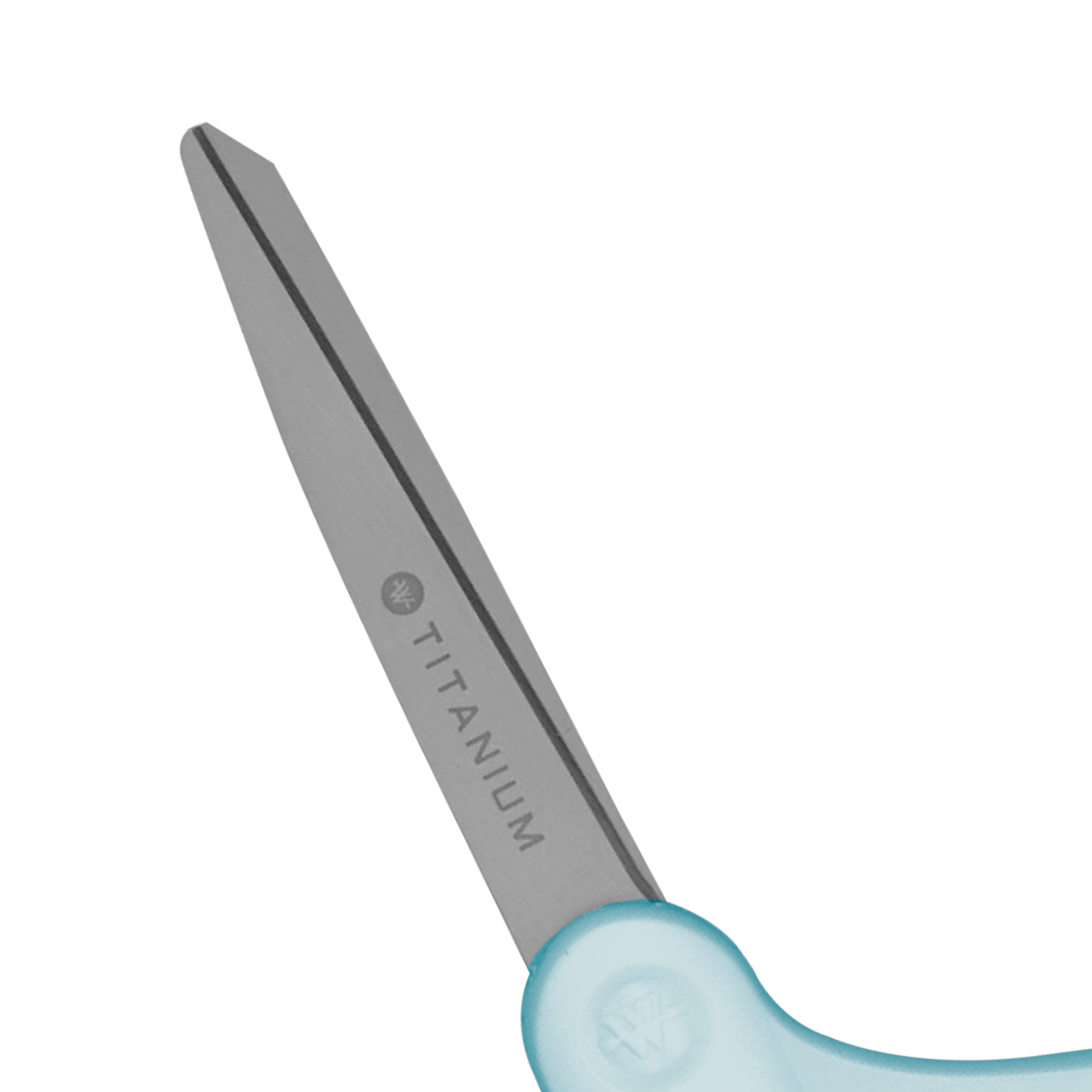 Westcott Titanium Bonded Thread Snip Scissors, 4.5, for Sewing, Blue,  1-Count 