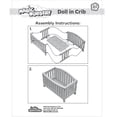 thumbnail image 2 of Magic Nursery: Doll In Crib - 8" Baby Doll Playset - New Adventures, Children's Pretend Play, Ages 2+, 2 of 7