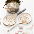 thumbnail image 4 of BMYJ Slotted Spoon,Heatproof Strainer Slotted Spoon, Seamless One-Piece Non-Stick Cooking and Frying, Pasta Strainer Spoon Frying Kitchen Cooking Colander for Filter Vegetable,Pasta and More, 4 of 5