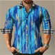 thumbnail image 1 of 2024 Nuevo estilo de caballero hawaiano a cuadros cuadrados Venta caliente Casual Fiesta al aire libre Suave y cómodo Top para hombre Talla grande S-6XL, 1 of 6