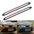 thumbnail image 2 of For LED Daytime Running Lights White Headlights with Yellow Turn Signal (2 Pack), 2 of 5