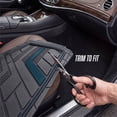 thumbnail image 3 of Open Road Sport Car Floor Mats, 4-Piece All-Weather Rubber Mats, Universal Fit, 3 of 10