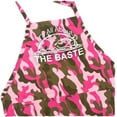 thumbnail image 2 of ApronMen, Funny Aprons for Men - It's All About the Baste - 100% Cotton with Pockets - Pink Camo Color, 2 of 6