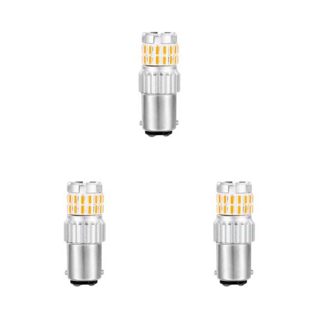 Sidaley 2 piezas de lámpara de giro de freno de coche, bombilla LED de automóvil, ángulo de iluminación amplio, piezas de reparación de luz de Type1 NO1 Sidaley CBP448851