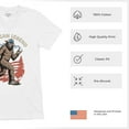 thumbnail image 6 of American Legend Bigfoot V-Neck T-shirt Patriotic Funny Sasquatch Fan 4 July USA Flag Beer BBQ Tailgate Party Tee, 6 of 7