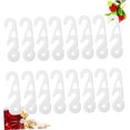 thumbnail image 3 of IFANLANDOR 200PCS Mask Strap Adjustment Strap Extender PP Waterproof White for Mask Comfort and Fit, 3 of 8