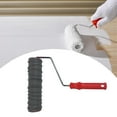 thumbnail image 6 of Zxpjkyu 10 inch Paint Roller Embossing Texture Rubber Roller Supplies Patterned Painting Style D, 6 of 9