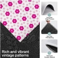 thumbnail image 3 of Pink Daisy Flower Polka Dots Pattern Kitchen Rugs Sets Of 3,Kitchen Runner Rugs Non Skid Washable,Decorative Kitchen Floor Mats for Kitchen,Sink,Laundry,17"x30"+ 17"x47" + 17"x59", 3 of 6