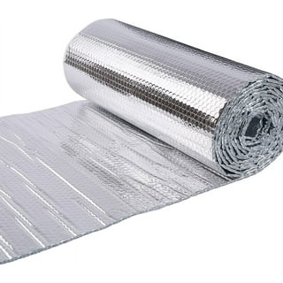 Insulation roll Thermal Reflection Double Gas Bubble Aluminum Insulation  Foil, No Tear Steam Radiation Barrier Waterproof Waterproof Insulation