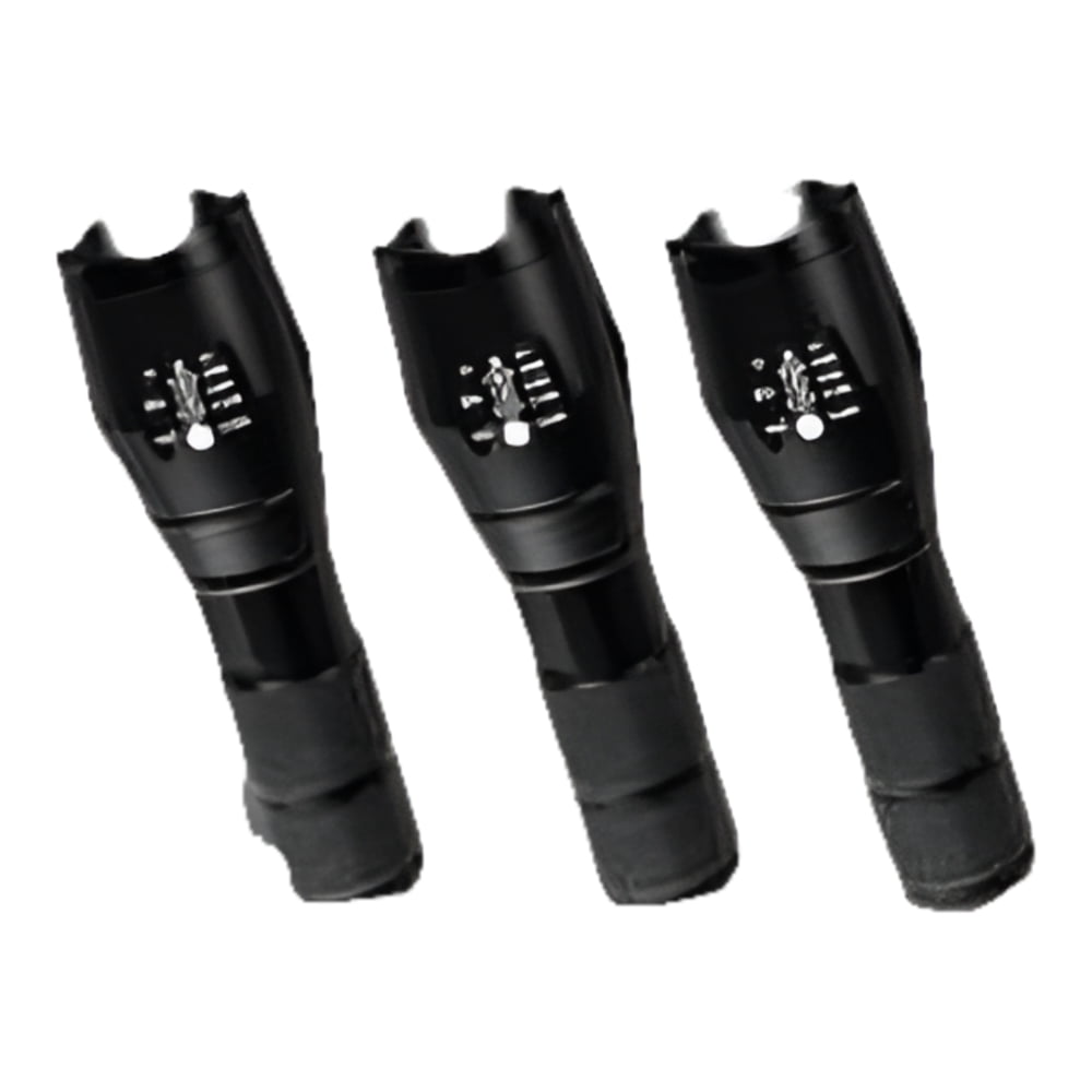 Bell+Howell Taclight Tactical Flashlight 3 Pack – Waterproof & Weatherproof Aircraft Grade Aluminum Construction, 5 Light Modes with 50,000 Hour Cree LEDs, 40x Brighter – As Seen on TV