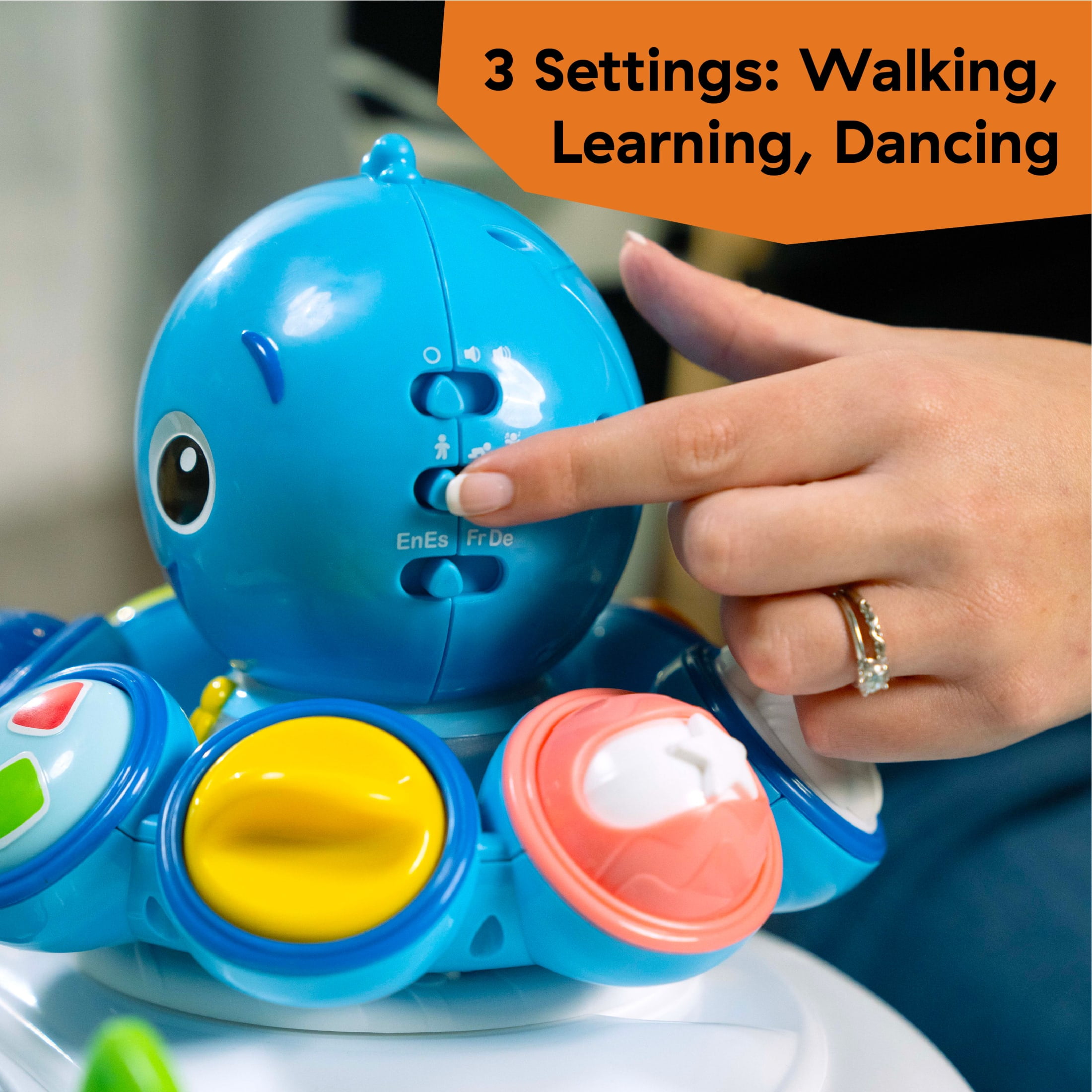 Baby Einstein Step & Twirl Opus 4-in-1 Activity Walker, Ages 6-24 months