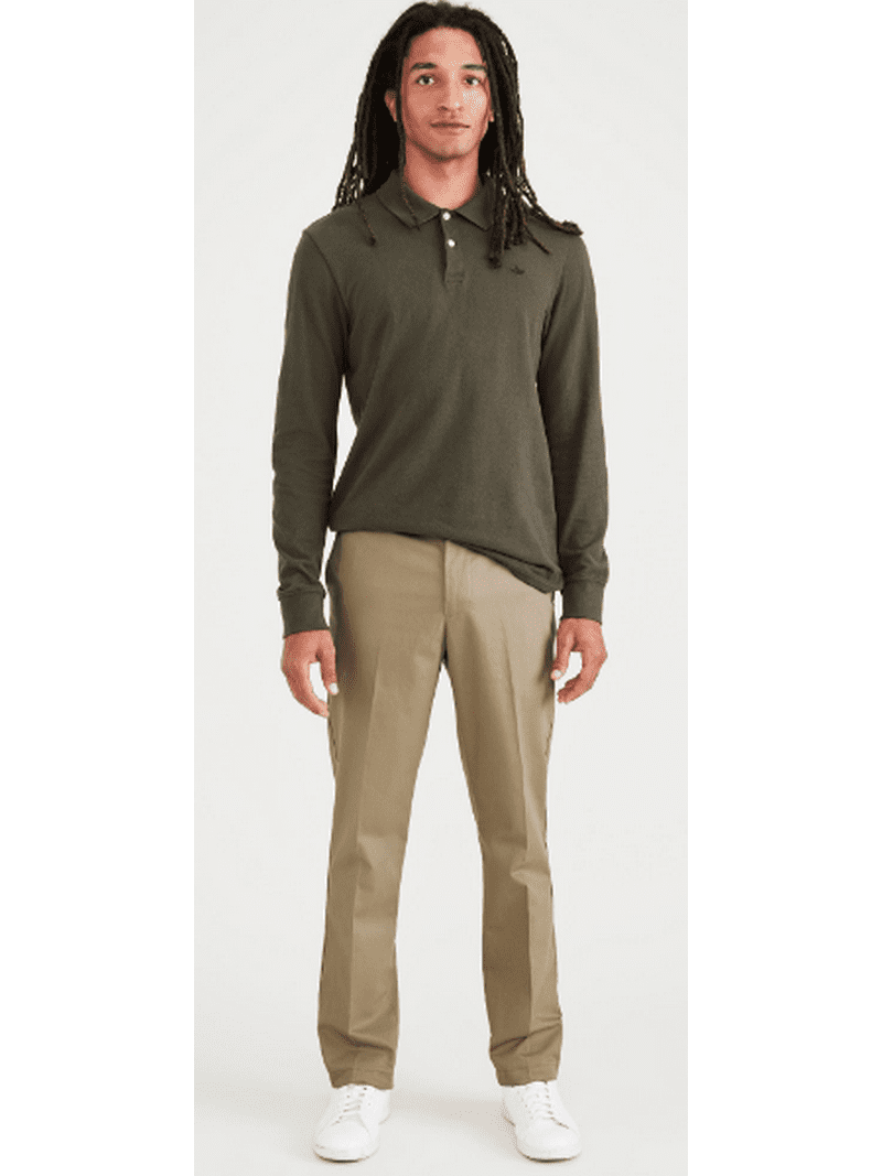 Men's Dockers® Signature Iron-Free Stain Defender Slim-Fit Khaki