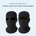 thumbnail image 4 of 3 Pack Lycra Bandana Face Hat for Outdoor Airsoft Motorcycle Ski Mask Winter Sun Balaclava Black Tactical Hood Helmet, 4 of 6
