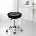 thumbnail image 7 of Round Bar Stool Seat Covers, Not All Those Who Wander Are Lost 2 Elastic Round Chair Cover Stool Seat Slipcover Bar Stool Cushions Round Pad for 12-14 inch, 7 of 7