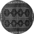thumbnail image 1 of Ahgly Company Indoor Round Persian Gray Traditional Area Rugs, 7' Round, 1 of 1