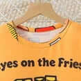 thumbnail image 3 of Gubotare Boy Toddler Clothes Toddler Boy Clothes Baby Boy Outfits Short Sleeve Tops and Shorts Summer Boys Clothing 3 6 9 12 18 24 Months 2T 3T 4T 5T,Orange, 3 of 7
