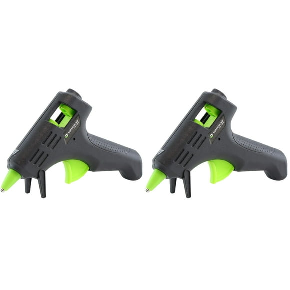 Pistola de pegamento caliente Surebonder LT-160 Mini, baja temperatura, 10 W, 120 V, paquete de 2