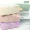 thumbnail image 3 of RXIRUCGD Large Capacity Pencil Case Pencil Bag Portable Simple Aesthetic Pencil Organiser Back To College Present Simple Style Zipper Cute Stationery, 3 of 3