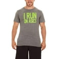 thumbnail image 1 of ASICS Men's I Run On Short-Sleeve T-Shirt (Medium, Grey/Green), 1 of 2