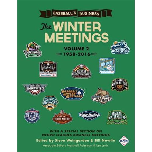Pre-Owned Sabr Digital Library: Baseball's Business: The Winter Meetings: 1958-2016 (Volume Two) (Paperback)