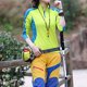 thumbnail image 5 of MHFRRA Camiseta de Manga Larga con Protección Solar para Mujer, Ligera, de Secado Rápido, para deportes Al Aire Libre, Senderismo y Montañismo. Verde, 5 of 5