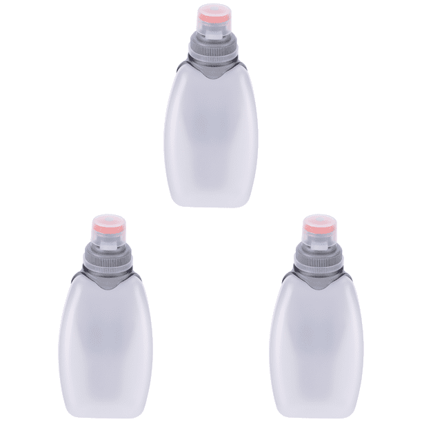 Botella Cintura Hidratación 250 Ml Con Clip Y Tapa A Prueba Polvo Fugas para Fitness