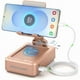 thumbnail image 1 of wonima02 Cell Phone Stand with Bluetooth Speaker and Charging Function,Bluetooth Audio Power Bank Bracket,Birthday Gifts for Men Women,Kitchen Gadgets for Most Phones and Tablets-Rose Gold, 1 of 1
