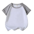 thumbnail image 4 of Children's Cotton Short Sleeved Boys And Girls Summer Thin Baby Summer Clothes Boys Shorts Color Matching Pure Cotton Home Clothes, 4 of 4