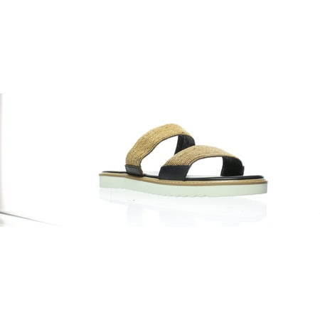 BC Footwear Womens Grand Prize Gold Chain Slides Size 8.5
