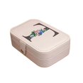 thumbnail image 3 of Birdeem 26 Letters Earring Jewelry Display Storage Box Case Organizer Flannel Tray Holder Gift, 3 of 10
