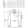 thumbnail image 3 of Mens  Shirts Long Sleeve Golf T-Shirts for Men with Chest Pocket, 3 of 10